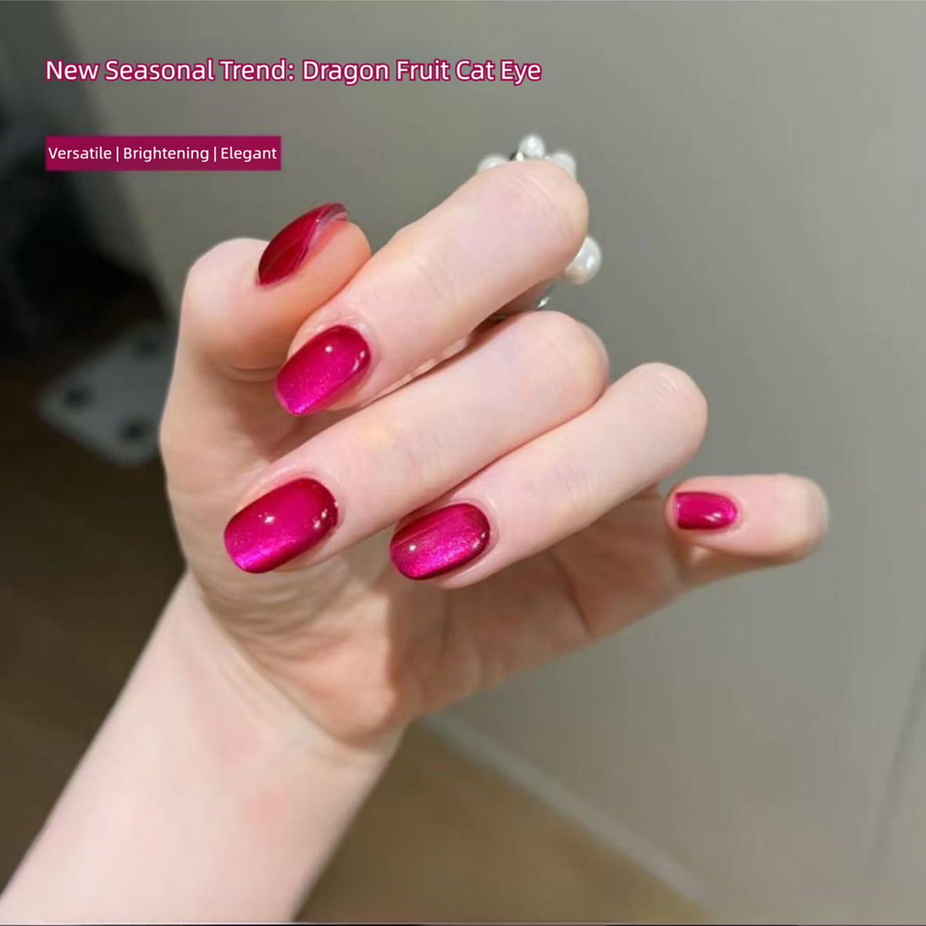 Nail Art Fuchsia - Dragon Fruit Fuchsia Liqueur Color Magnet