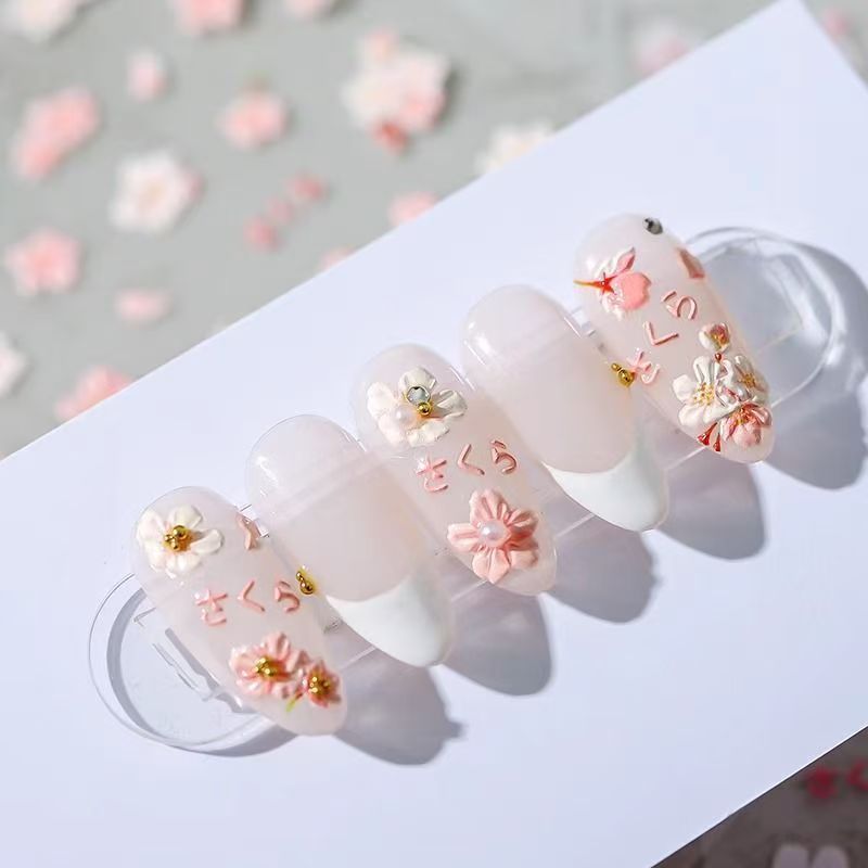 Nail Art Viral - Viral Floral Bee Nail Art Stickers