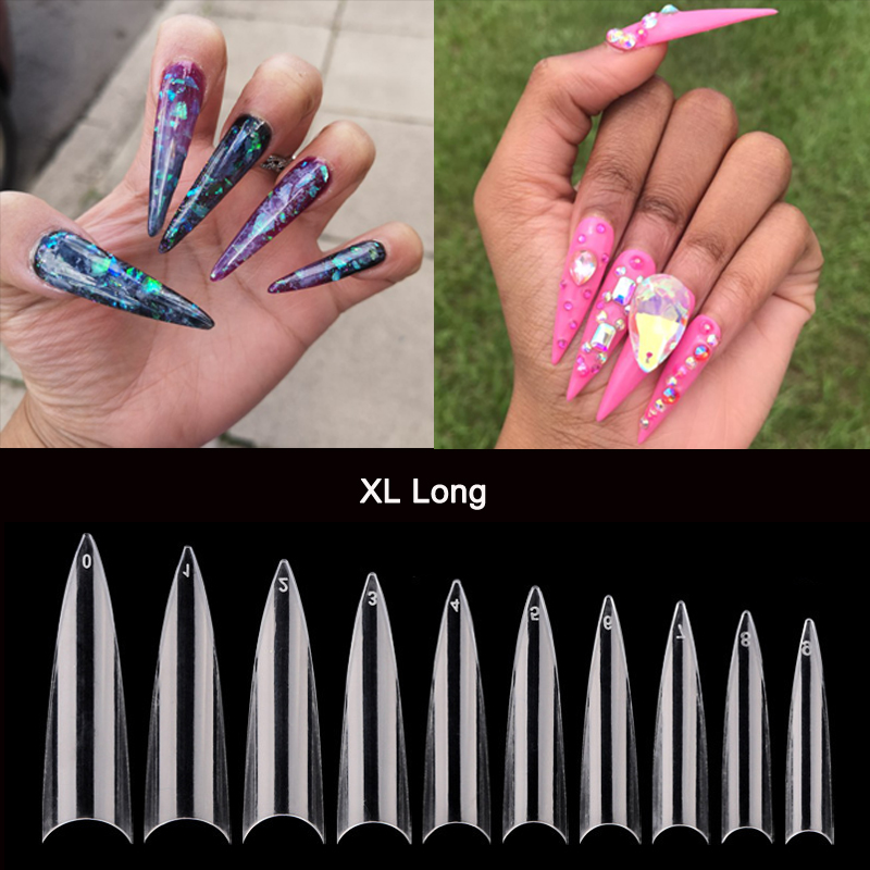 500/600 Pcs/Bag Professional X - Nail Art Xl 评论和价格