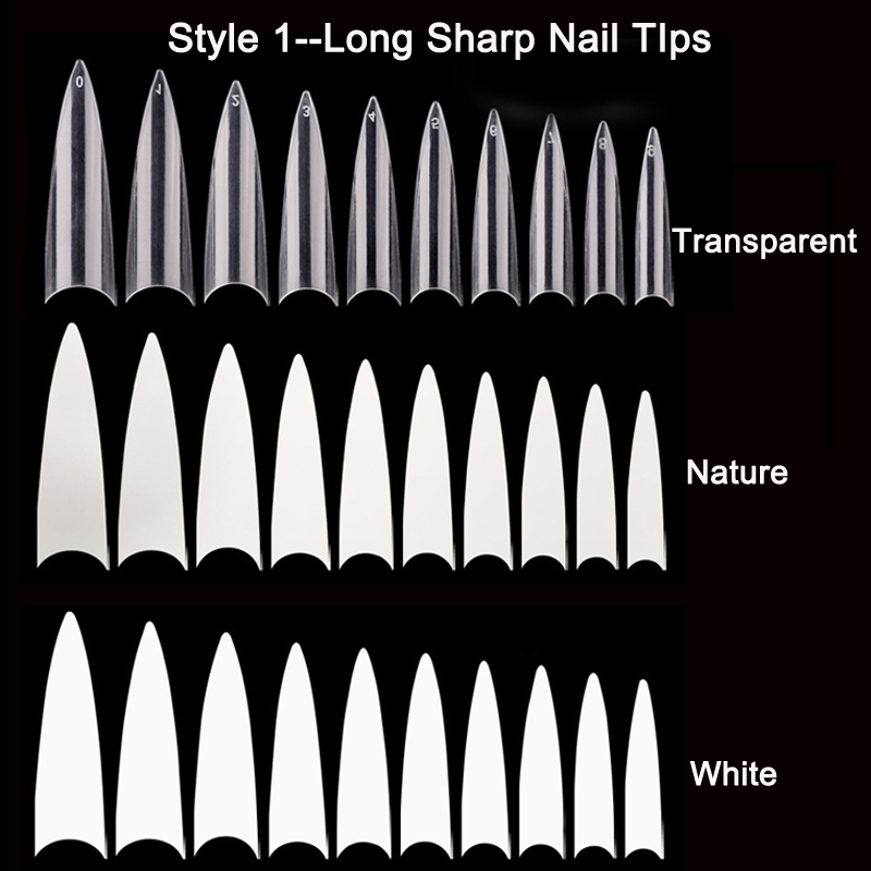 500/600 Pcs/Bag Professional X - Nail Art Xl 评论和价格