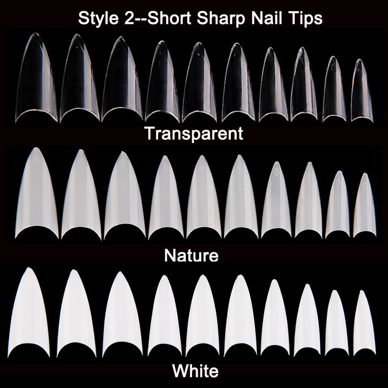 500/600 Pcs/Bag Professional X - Nail Art Xl 评论和价格