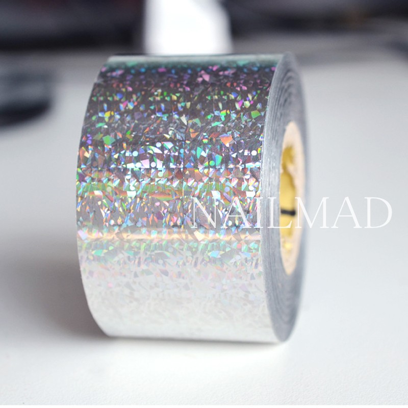 1 roll 120m*4cm Holographic Na - Nail Art Xl 评论和价格