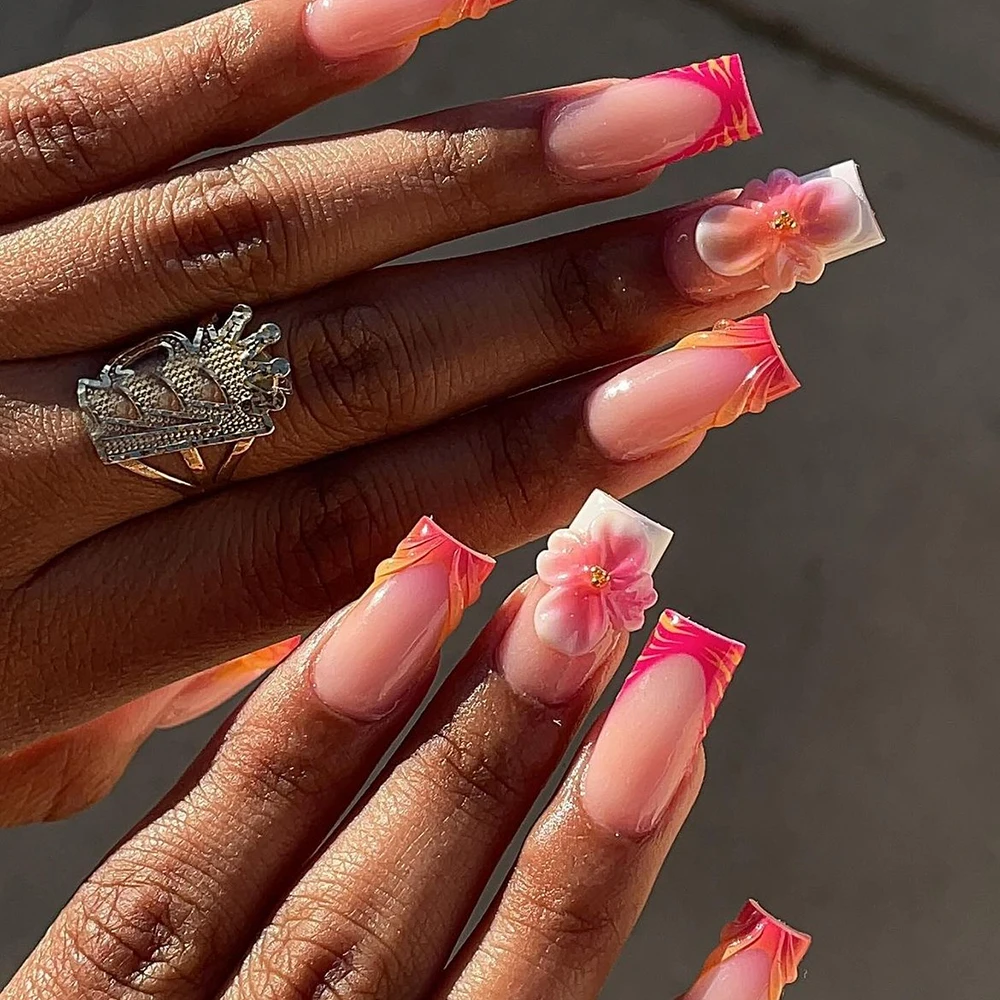 10Pcs Handmade French Nude Pin - Nail Art Xl 评论和价格