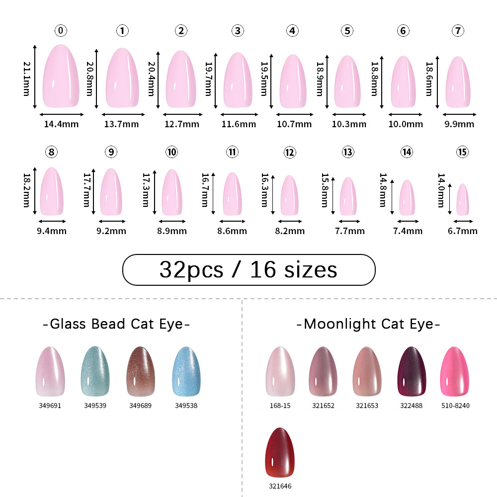 VITAGWX 32pcs Press on Nails A - Nail Art Design 评论和价格