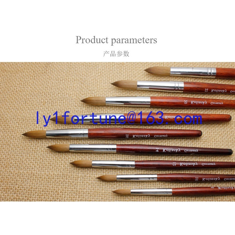 For Nail Art Tools Brushes Mah - Nail Art Mahogany 评论和价格