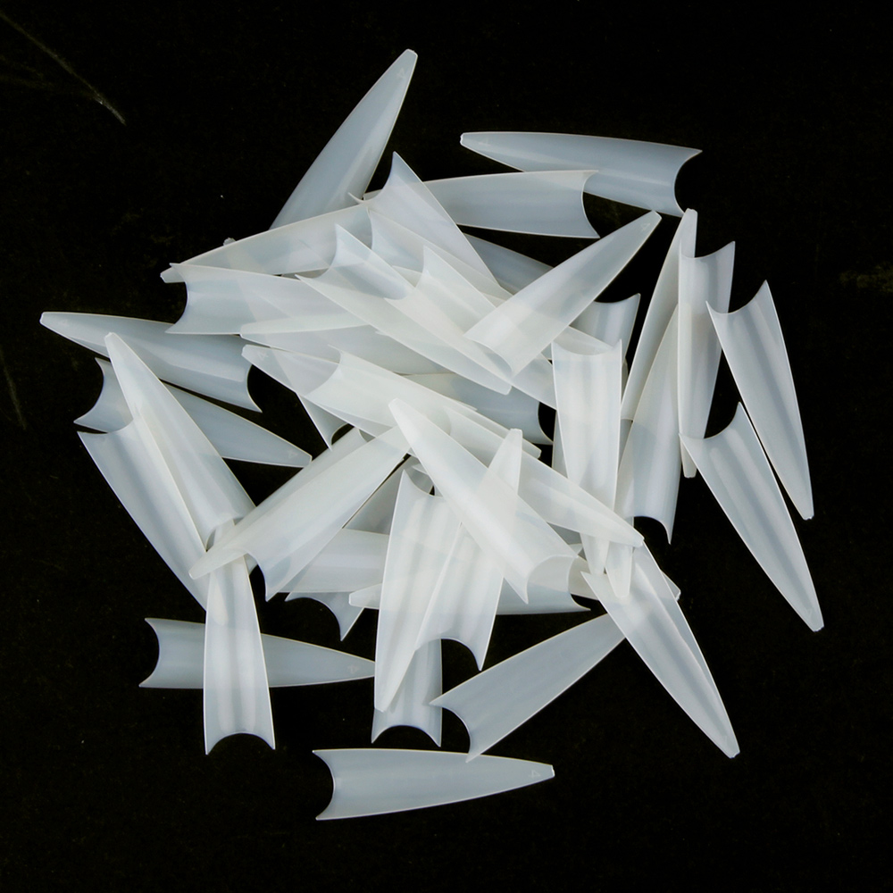 1Bag(600Pcs)Natural Stiletto P - Nail Art Xl 评论和价格