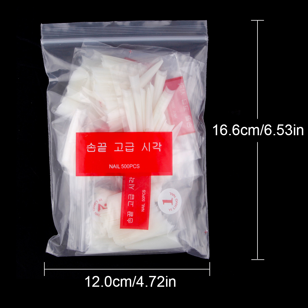 1Bag(600Pcs)Natural Stiletto P - Nail Art Xl 评论和价格