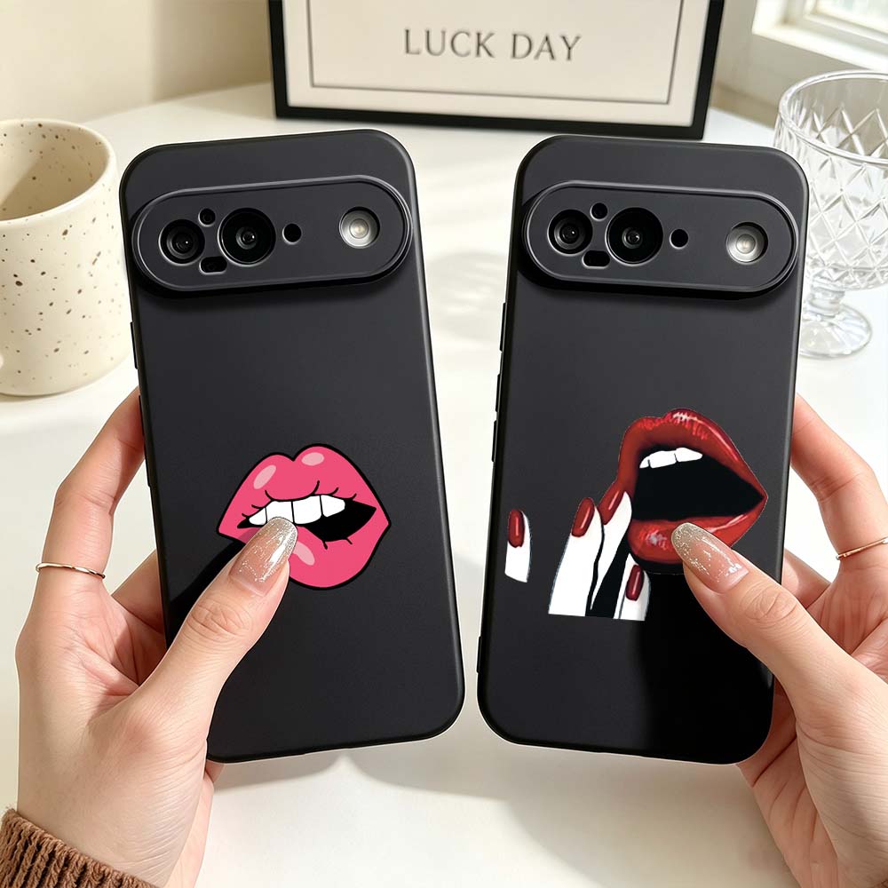Red Lips Nails Art Phone Case  - Nail Art Xl 评论和价格