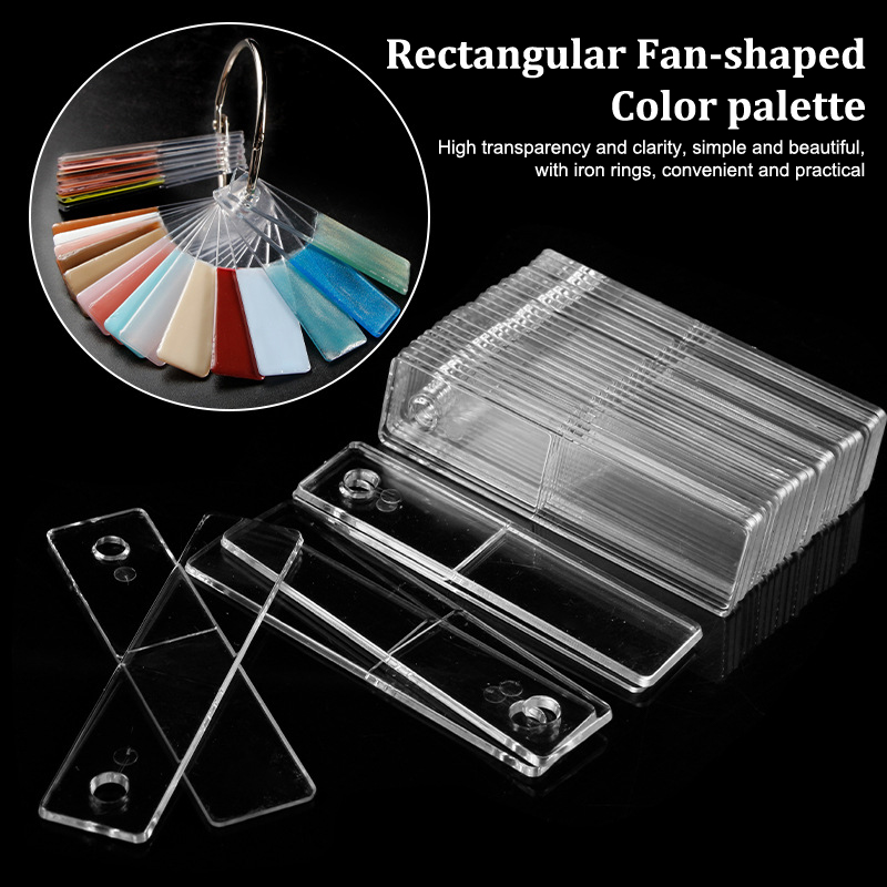 Rectangle Fake Nail Art Displa - Nail Art Viral 评论和价格