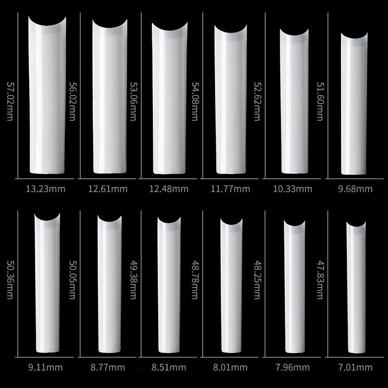 500 Pcs Long Square No C Curve - Nail Art Xl 评论和价格