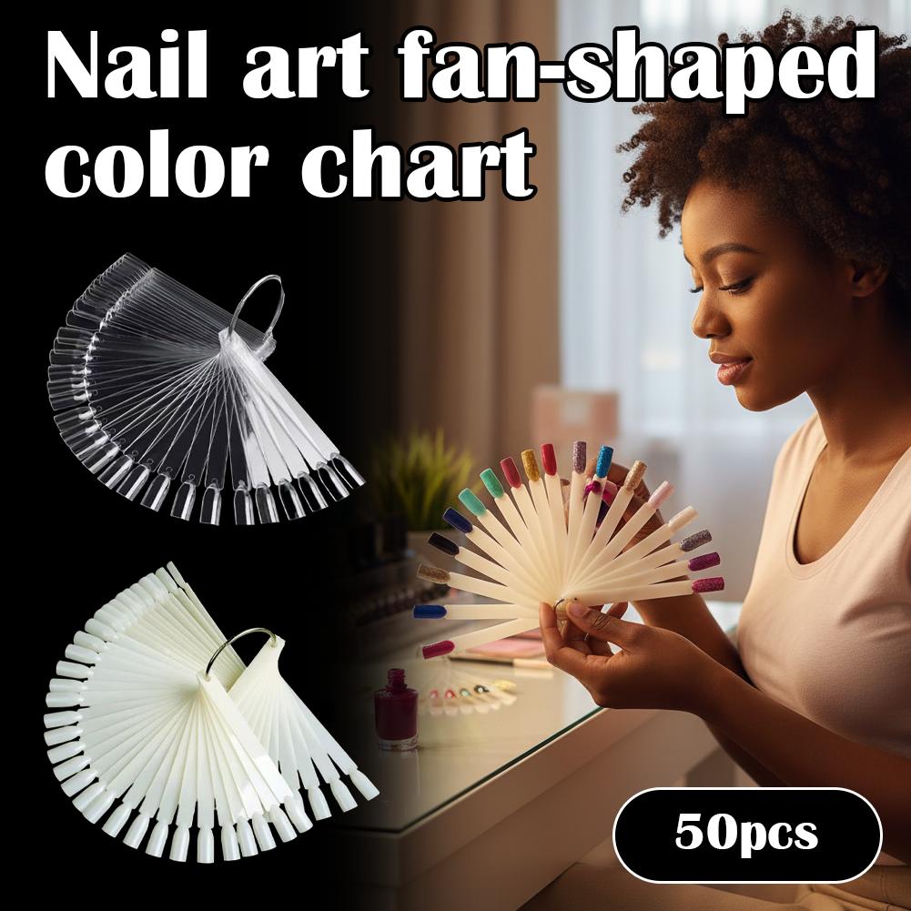 50 Tips Clear Nail Swatches Co - Nail Art Viral 评论和价格