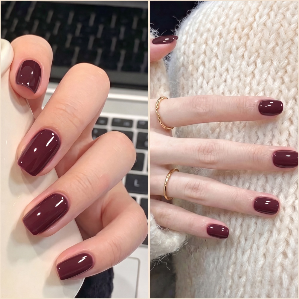 Visuatia 7ml Burgundy Red Nail - Nail Art Burgundy 评论和价格