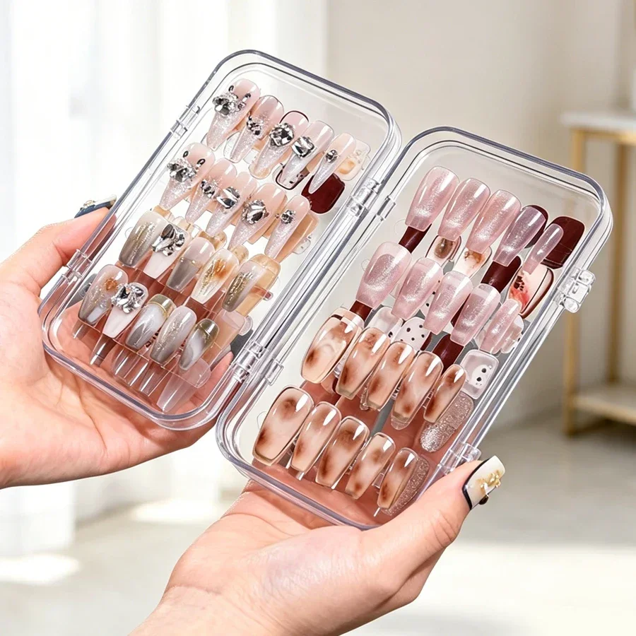 Clear Foldable Press On Nail S - Nail Art Viral 评论和价格