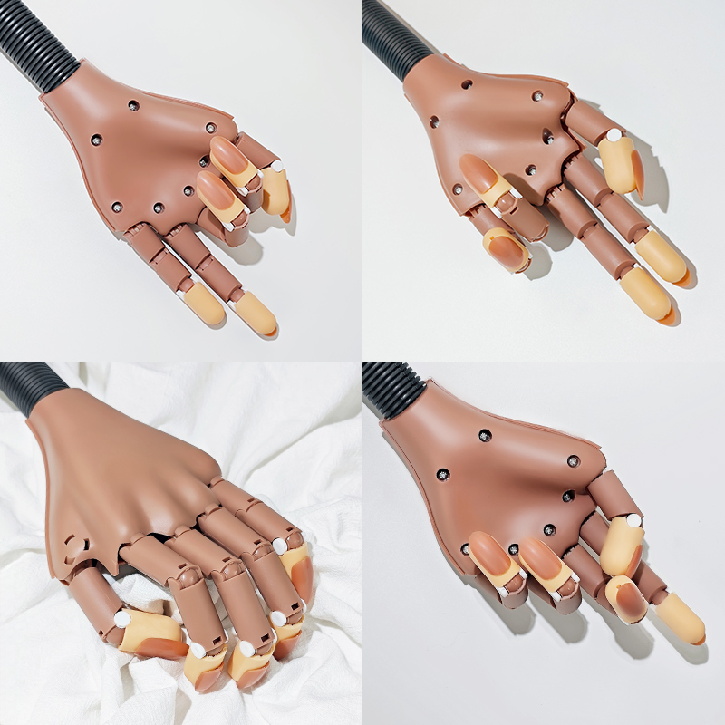 Nail Fake Practice Hand Movabl - Nail Art Viral 评论和价格
