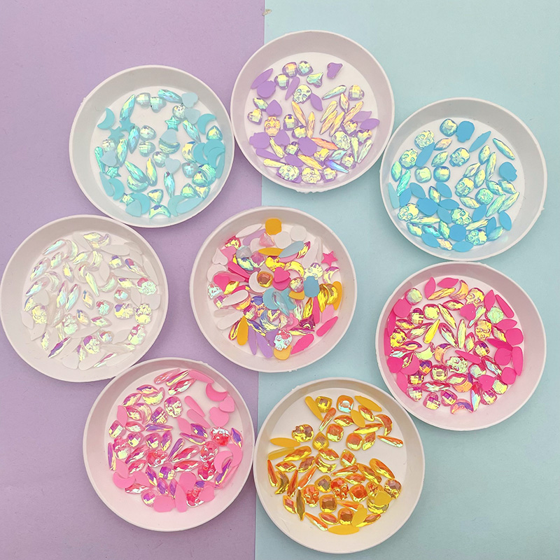New Mix Style Mocha Resin Flat - Nail Art Xl 评论和价格