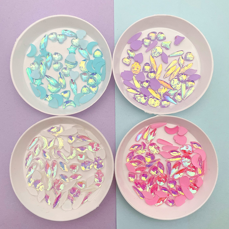 New Mix Style Mocha Resin Flat - Nail Art Xl 评论和价格
