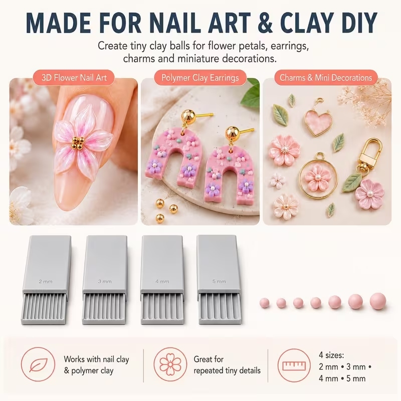 3D Print Clay Gel Ball Maker T - Nail Art Design 评论和价格