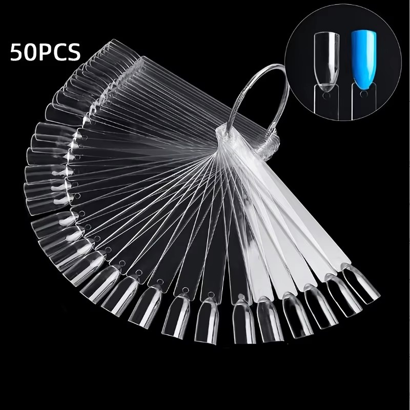 50 Nail Sample Sticks with Rin - Nail Art Viral 评论和价格