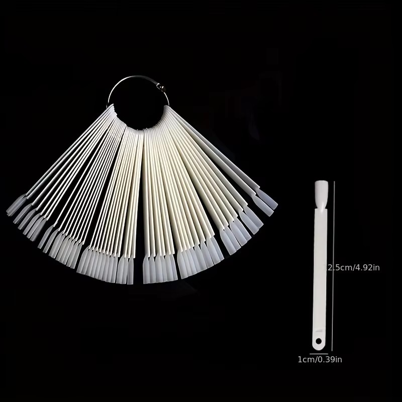 50 Nail Sample Sticks with Rin - Nail Art Viral 评论和价格