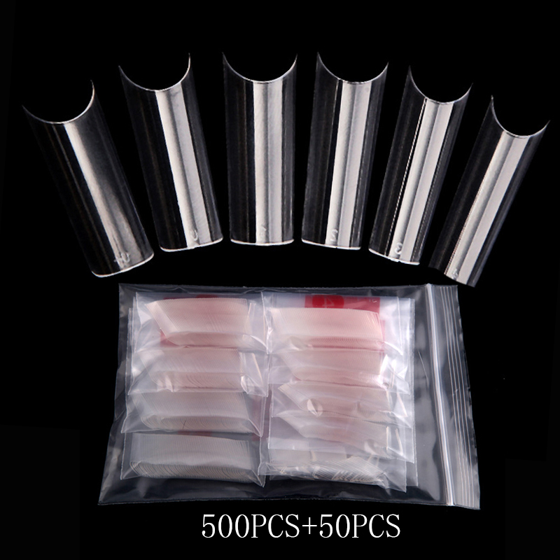 500pcs XL Long False Nail Tips - Nail Art Xl 评论和价格